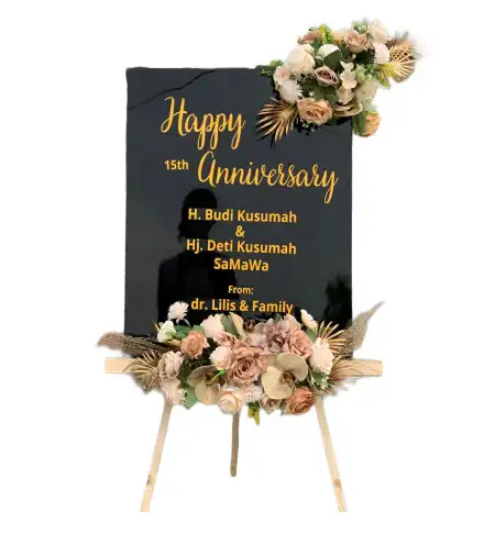 Papan Bunga Akrilik Garung Lor